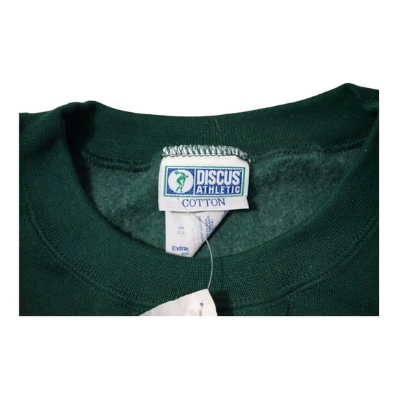 NWT Vintage Discus Athletic  Sweatshirt Green‎ Embroidery ISC USA Size XL - Picture 3 of 6